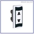 PIANO 2 PIN SOCKET -GRAY Color 2Ps.
