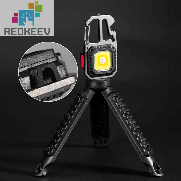 REDKEEV%20Pocket%20Keychain%20Flashlight%20Tripod%20Work%20Light%20Bracket%20for%20Outdoor%20Camping%20-%20Image%207