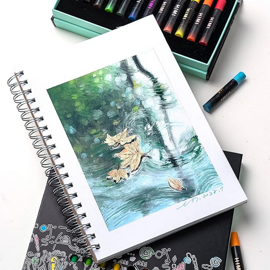 Himi%20High-Quality%20Art%20Gouache%20Pad%208.5x8.5%20inches%2050%20Sheets%20-%20Multi-Purpose%20for%20Sketching,%20Colored%20Pencils,%20and%20Acrylic%20-%20Image%203