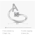 New 2025 26 Letter Opening Rings Adjust New.