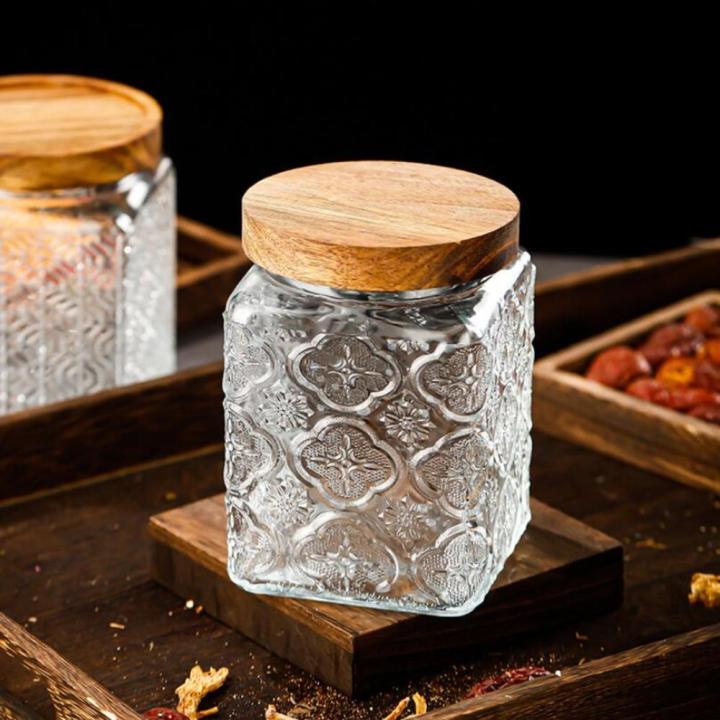Decorative%20pattern%20Vintage%20jar%20Handcrafted%20Organizer%20%20glass%20Pattern%20glass%20Airtight%20seal%20Sturdy%20construction%20Sealed%20jar%20for%20Home%20decor%20Kitchen%20storage%20Pantry%20organization%20Gift%20idea%20Suitable%20for%20all%20-%20Image%208