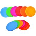Funny Silicone Flying Saucer Dog Cat Toy Dog Game Soft Pet Flying Discs Resistant Chew Puppy Training Interactive Dog Supplies. 