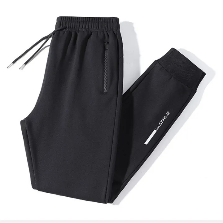 Fleece%20Thickened%20Down%20Pants%20Pants%20Joggers%20Solid%20color%20Men%20Clothing%20Drawstring%20Thickened%20Casual%20Fleece%20Trousers%20for%20Winter%20autumn%20Men%20Sport%20Casual%20-%20Image%205