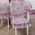 Cross-border dining chair cover Tablecloth Wholesale dining chair cushion Backrest tablecloth Dining table and chair thirteen piece set Restaurant household. 