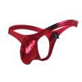 Men Thong Sexy Underwear Shorts Patent Leather Underpants Pouch Thongs G-string. 