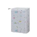 1pc Waterproof Washing Machine Cover, Top Loading Washing Machine Cover, Arranged Roller Laundry Dustproof Protector.
