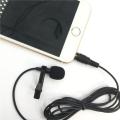 U-1 Microphone 3.5mm Jack Tie Clip-on Lapel Microphone for Mobile Phone. 