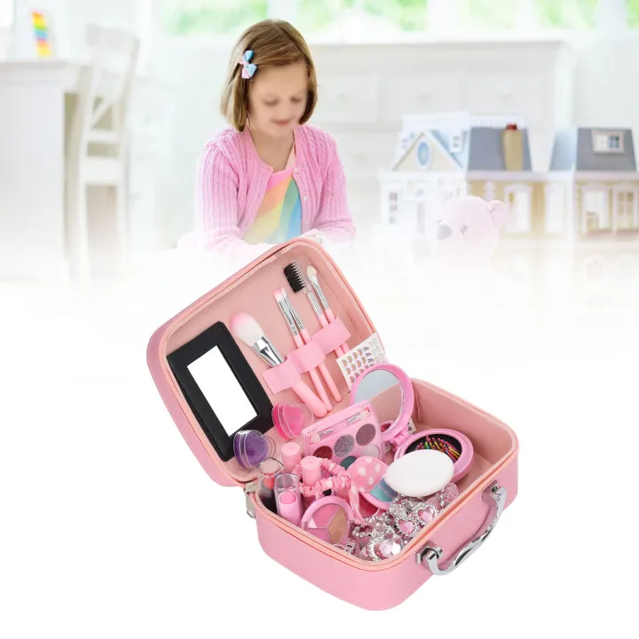 Kids%20Makeup%20Kit,%20Safe%20Portable%20Girls%20Cosmetics%20Toys%20Skin%20Friendly%20Washable%20Cute%20for%20Festivals%20-%20Image%208