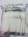 One time Disposable Plastic spoon 100 pcs (mini). 