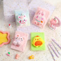 Cartoon Plush Doll Notebook Cute Rabbit Diary Children's Small Size Notebook Daily Record Book Student Award Commemorative Gift. 