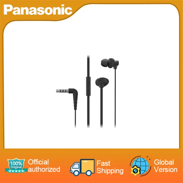Panasonic RP-TCM130-K Canal Type in-Ear Headphones RPTCM130