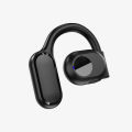 Bluetooth 5.4 Business Earphone Wireless Single Headphone with Mic Ear Hook HiFi Stereo Music Earbud for Xiaomi Samsung iPhone.