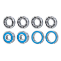 For Axial SCX10 II Ar44 1/10 RC Crawler Car 16Pcs Wheel Hub Sealed Bearing Kit Upgrade Parts Accessories. 