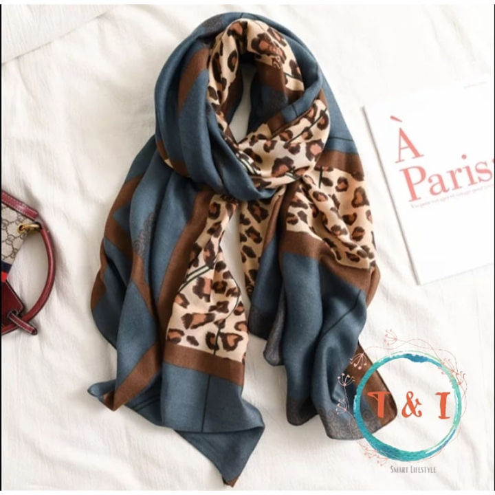 Fashion Scarf For Women Girls Long and Colorful Large Size Ready made Scarves 2022