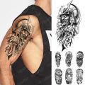 Waterproof Temporary Tattoo Sticker Mechanical Robot Gear Flash Tattoos 3D Bionic Electricity Body Art Arm Tatoo Women Men.