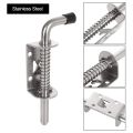 4 Pack 5 Inch Spring Loaded Latch Pin 304 Stainless Steel Door Lock.