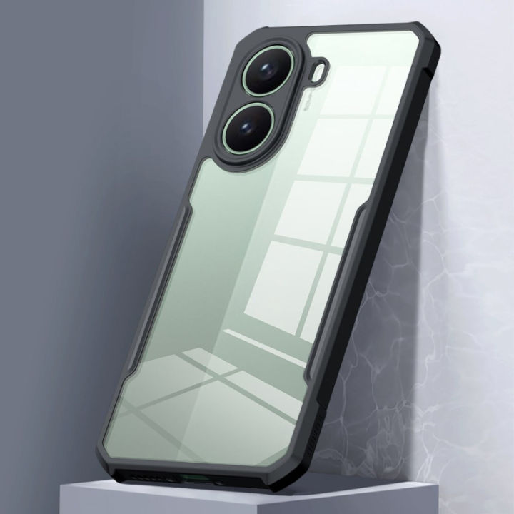 Xundd%20%20poco%20x7%20pro%205g%20/poco%20Turbo%204%205G%20Transparent%20Black%20Back%20%20cover%20-%20Image%202