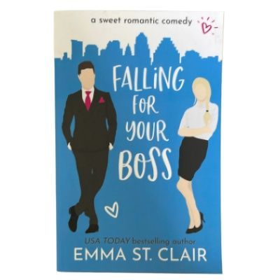 Falling for Your Boss  (  Love Clichés #2  )   (  Book by Emma St. Clair  )   (  Premium Paper and Matte Cover  )