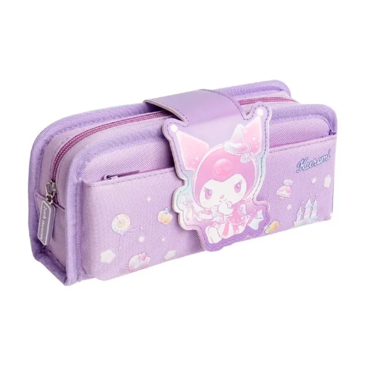 Sanrio%20Pencil%20Case%20Kuromi%20Melody%20Cinnamoroll%20Stationery%20Box%20Primary%20School%20Student%20With%20Zero%20Wallet%20Female%20Cute%20Pencil%20Box%20Gift%20-%20Image%205