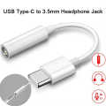 Type C to 3.5mm Earphone Jack Mobile converter.