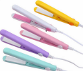 Mini Hair Straightener Multicolor Flat Iron Curler Ceramic Tourmaline Plate Easy Use And Carry Pocket Curling Styling Tool. 