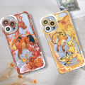 Pikachu Pokemon Ganger Soft Case For Apple iPhone 11 13 Pro Max 14 15Plus 12 Mini 7 8 X XS XR 6 6S SE Clear Phone Cover. 