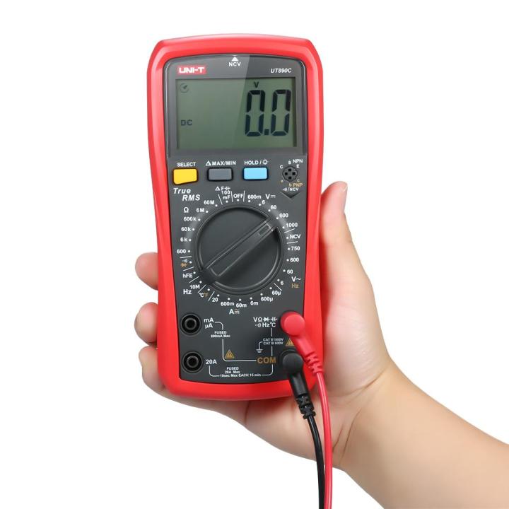 UNI-T%20UT890C%20Digital%20Multimeter%20True%20RMS%20Handheld%20Mini%20Universal%20Meter%20AC%20DC%20Voltmeter%20Ammeter%20High%20Accuracy%20Measure%20AC/DC%20Voltage%20Current%20Resistance%20Capacitance%20Frequency%20Temperature%20Diode%20Tester%20-%20Image%205