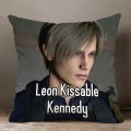Pillows Case 45x45 50x50 Double Side Pink Pillow Cover CP Couples Boyfriend Girlfriend Heart Leon Kennedy Decorative Pillowcase.