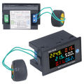 Power Monitor Single Phase LCD Digital Display Voltage Current Meter Tester Hot.
