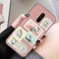 For POCO phone F1 Back Cover Case Fashion kitty stamp design Soft Silicone Shockproof Camera Lens Protector Phone Cases. 