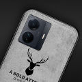 Phone case Vivo iqoo Z6 Lite Back Cover Slim Deer Elk Cloth Back cover hp for Vivo iqoo Z6 Lite Phone cases.