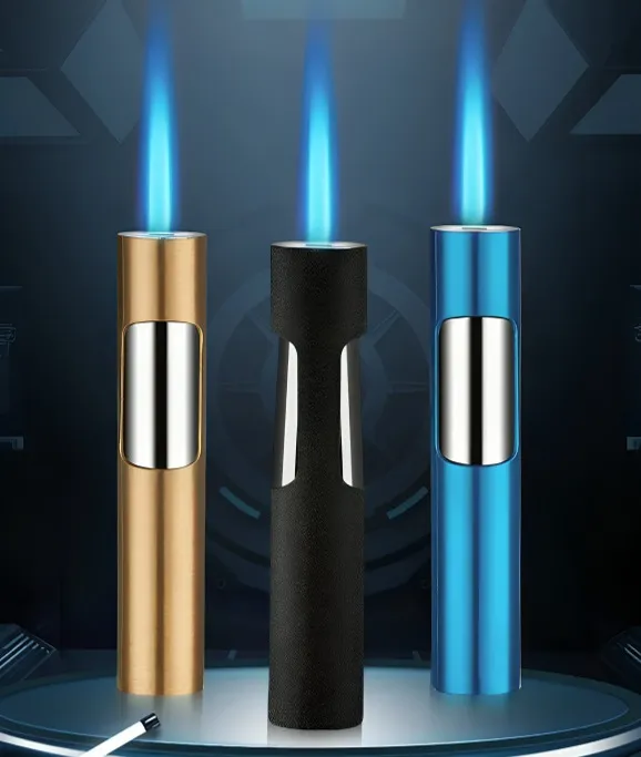 Creative%20double-sided%20press%20lighter%20inflatable%20outdoor%20windproof%20small%20portable%20straight-through%20lighter%20-%20Image%203