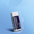 Deli Eraser Drawing Exam Art Eraser 2B White Easy Clean Office Student Correction Stationery.