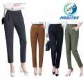 High Waist Formal Pants for Women Elegant Straight Office Trousers.