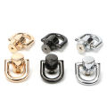 Hardware Accessories D-shaped Ring Bag Side Clip Buckles Metal Buckle Handbag Chain Handles Connector Bag Strap.