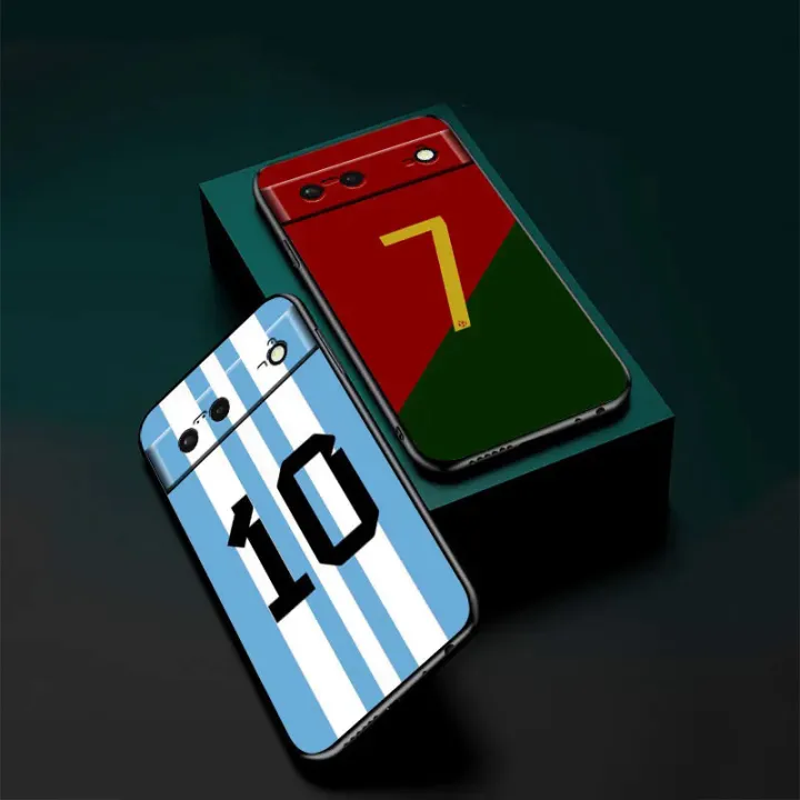 %E3%80%90Healer%20DingD%E3%80%91Football%20Player%20Jersey%20For%20Google%20Pixel%208%207%206%20Pro%206A%205A%20LG%20V50%20Q60%20K40%20K41%20K51%20S%20K22%20Black%20Soft%20Phone%20Case%20-%20Image%202