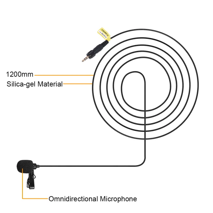 COMICA%20CVM-M-O2%203.5mm%20Omnidirectional%20Microphone%20Input%20Line%20Cable%20for%20Sony%20Wireless%20Microphones%20-%20Image%203