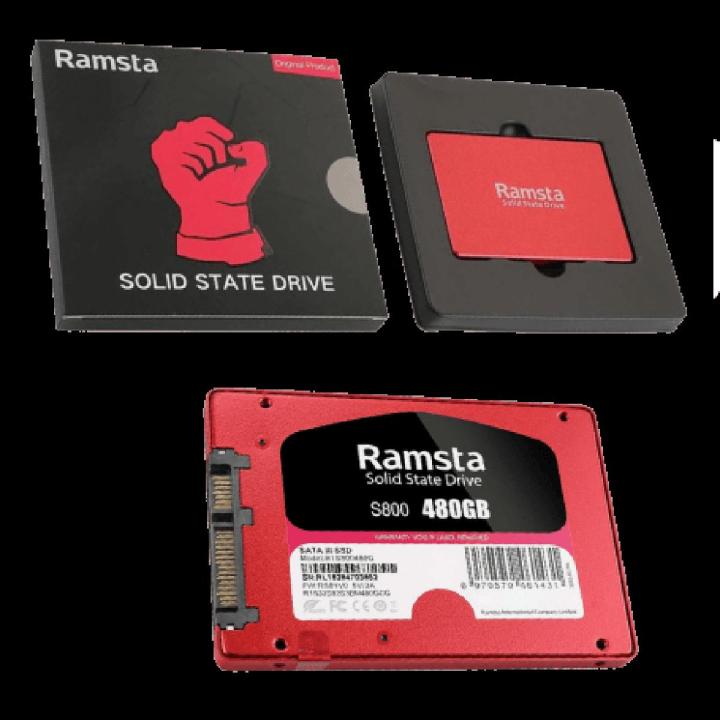 Ramsta s800 480gb স্যাটা 3 sd 2.5"