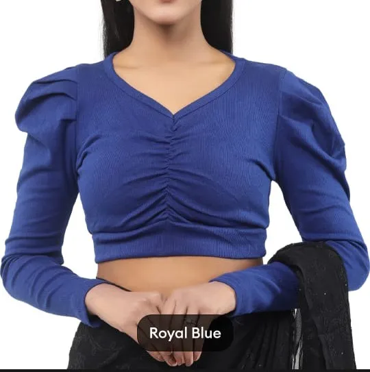 Cotton%20Slim%20Fit%20Crop%20Top%20short%20body%20full%20Sleeves%20blouses%20for%20Women%20and%20girls%20-%20Image%206