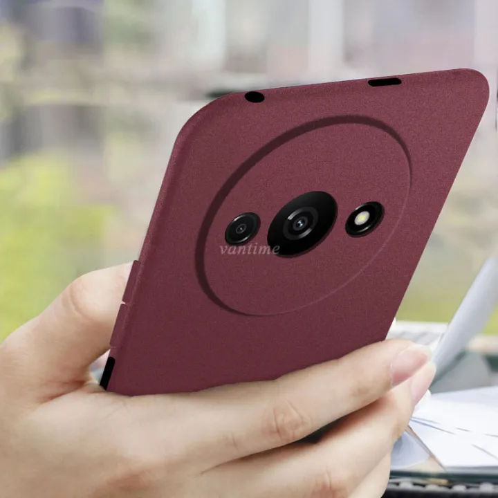 Vantime%20for%20Xiaomi%20Redmi%20A3%20A3X%20Poco%20C61%20Case%20Soft%20Sandstone%20Slim%20Matte%20Back%20Cover%20-%20Image%203