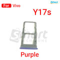 For Vivo Y17s Sim Tray Micro SD Card Slot with Sim Ejector Pin Replacement Part. 