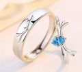 Love Promise Couple Finger Ring Band for Men And Women Matching Wedding Rings Jewelry.