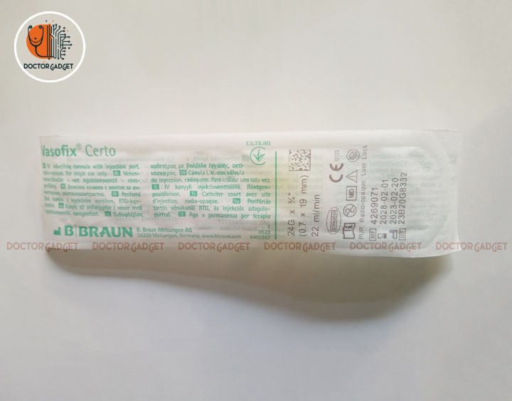 Vasofix%20Safety%2024G%20Intravenous%20Catheter%20with%20Wings%20and%20Port%20%7C%20IV%20Indwelling%20Cannula%20-%20Image%202