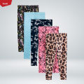 Girls Premium Cotton Jersey Printed Leggings From Levin. 