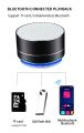 A10 Wireless Bluetooth Speaker Aluminum Alloy Mini Portable Outdoor Subwoofer Music Metal Sound Box For Mobile Phone TF Card PC. 