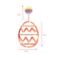 Colored Easter Lamp Festive Suction Cup Creative Bunny Lamp Seasonal Decorative Holiday Light for Party Decor Holiday Ambiance. 