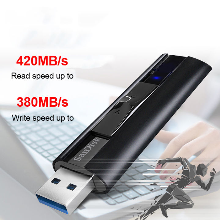 SanDisk Extreme PRO USB 3.2 Solid State Flash Drive 128GB 256GB 512GB 1TB Pen Drive Up to 420MB s USB Flash Drive SDCZ880 U Disk Daraz .bd