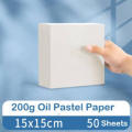 Oil Pastel and Soft Pastel Drawing Paper Off White 110 GSM A4 50 Sheets. 