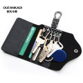 Key Case Men's Korean-Style Key Bag Multi-Function Car Key Case Women's Large Capacity Home Mini Key Chain Simple. 