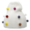 Baby Knitted Cap Hat Color Pompom Decoration Cap For Kids Spring Autumn Winter Cap  Keep Warm. 